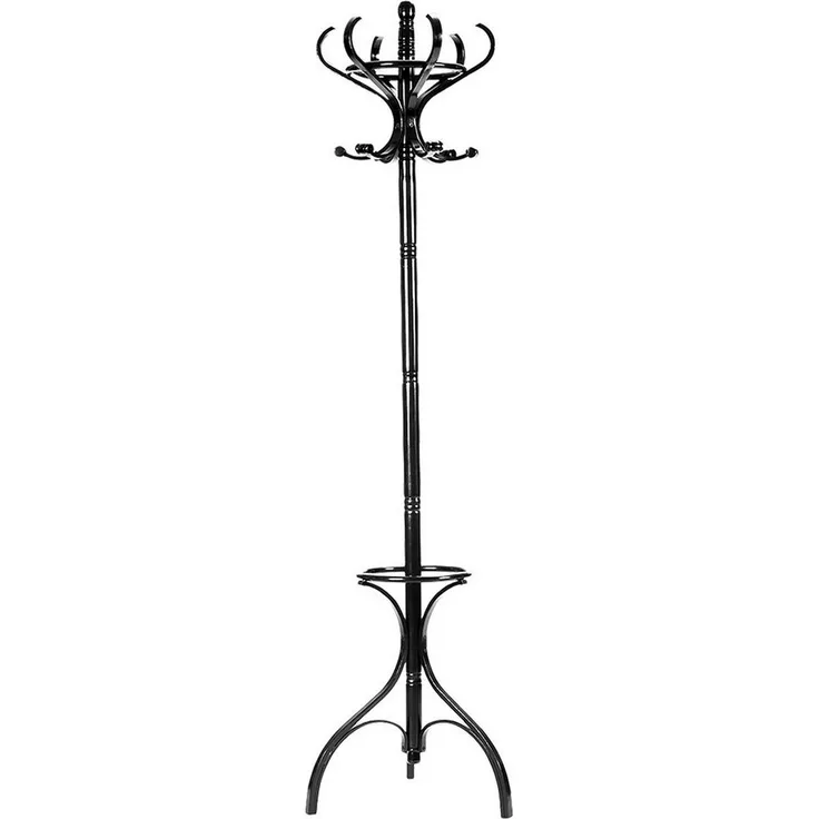 COSTWAY Garderobenständer Kleiderständer, mit 12 Haken 182cm