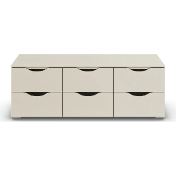 rauch Frieda, TV-Element, Lowboard, 6 Schubladen, Farbe Beige, BxHxT 120x42x42cm – Bild 2