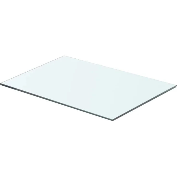 vidaXL Glasboden Glasscheibe Glasplatte für Glasregal Transparent 50x30 cm