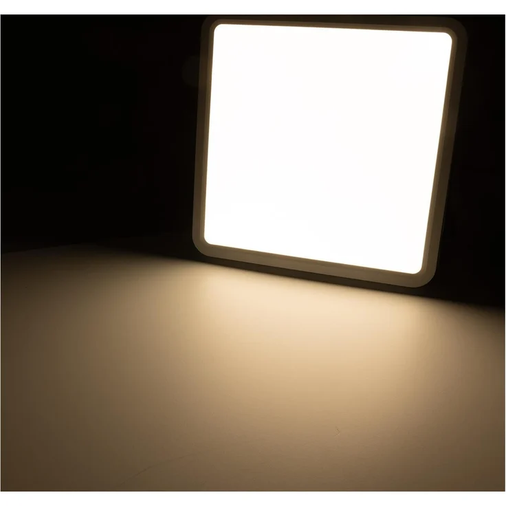 LED Deckenleuchte "Santano 36 Qw" 30x30cm, 32W, 2928lm, 2900K warmweiß – Bild 2