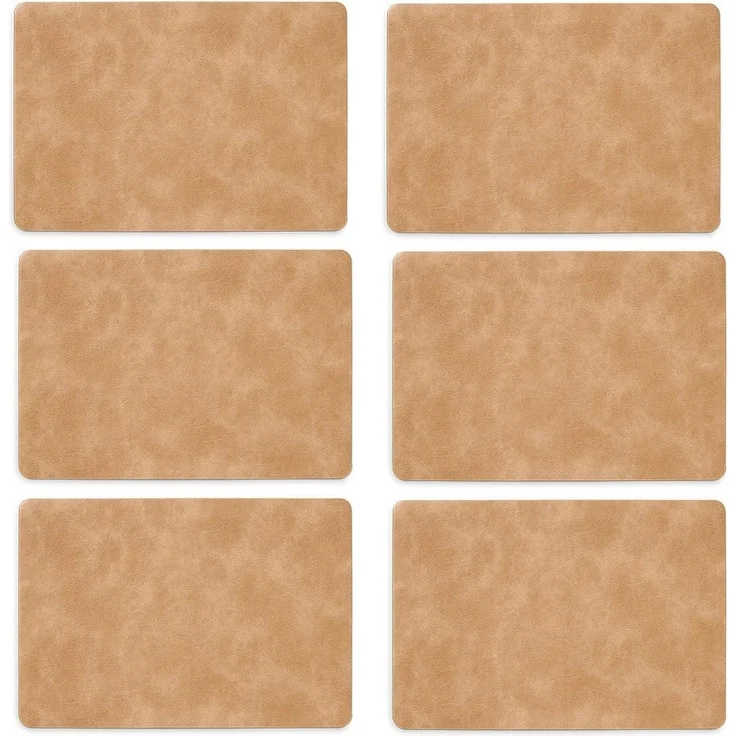 Zeller Present Platzset, (Set, 6-St), Kunstleder, 6-teilig, 30 x 42,5 cm – Bild 3