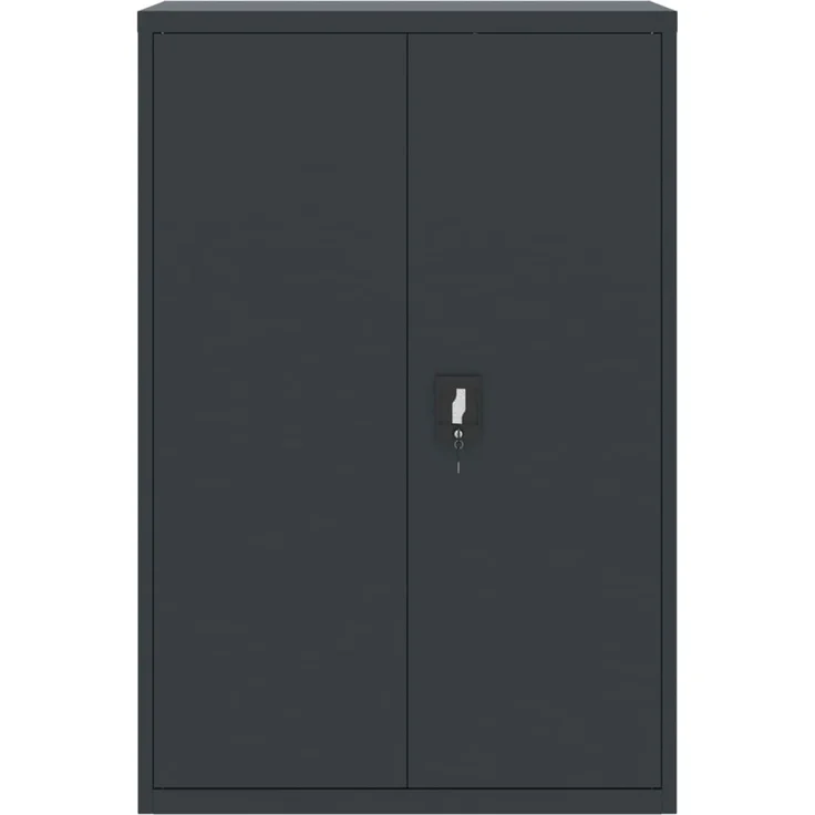 vidaXL Aktenschrank Anthrazit 90x40x180 cm Stahl 3188331 – Bild 7