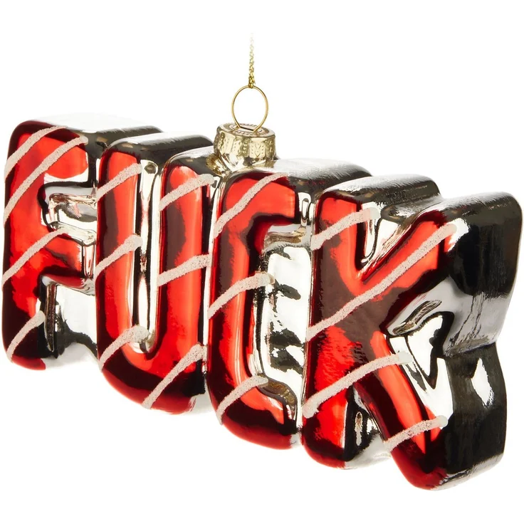 BRUBAKER Weihnachtsbaumkugel Handbemalte Weihnachtskugel - viele lustige Motive - Glas Baumkugel (1 St), Christbaumschmuck Figuren Deko Anhänger Christbaumkugel Weihnachtsdeko – Bild 2