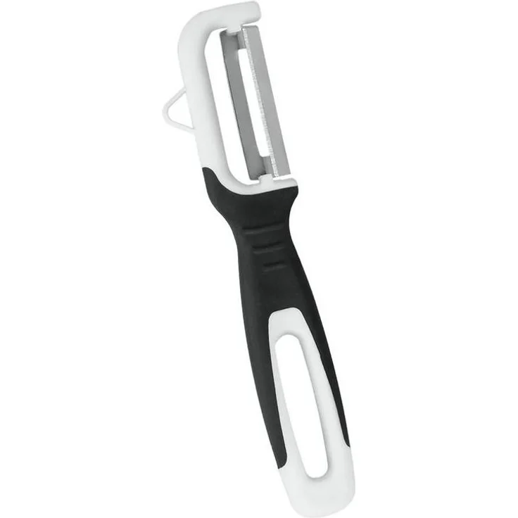 Metaltex Sparschäler vertikal Gemüseschäler mit rutschfestem Griff