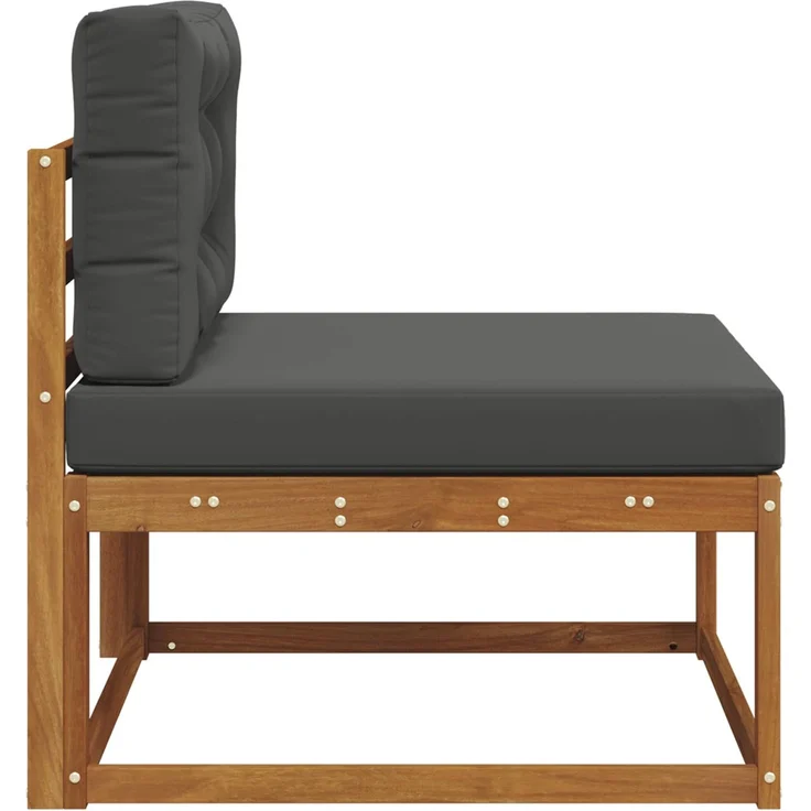 vidaXL Outdoor Mittelsofa Natur 900534 – Bild 4
