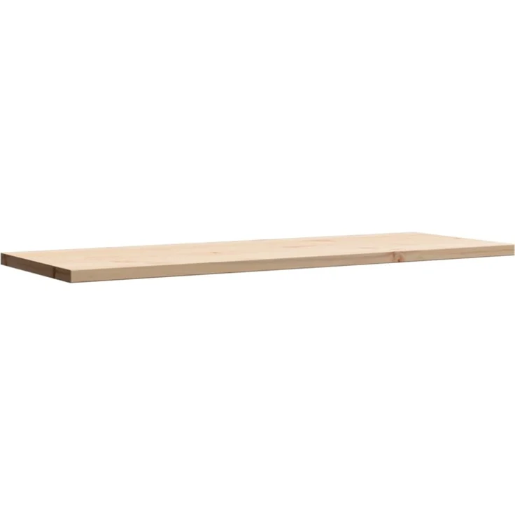 vidaXL Tischplatte 110x40x2,5 cm Rechteckig Massivholz Kiefer 847432 – Bild 8