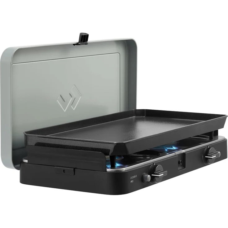 CADAC 2 Cook 3 Pro Plancha – Outdoor-Kocher mit Grillplatte, 30 mbar – Bild 3