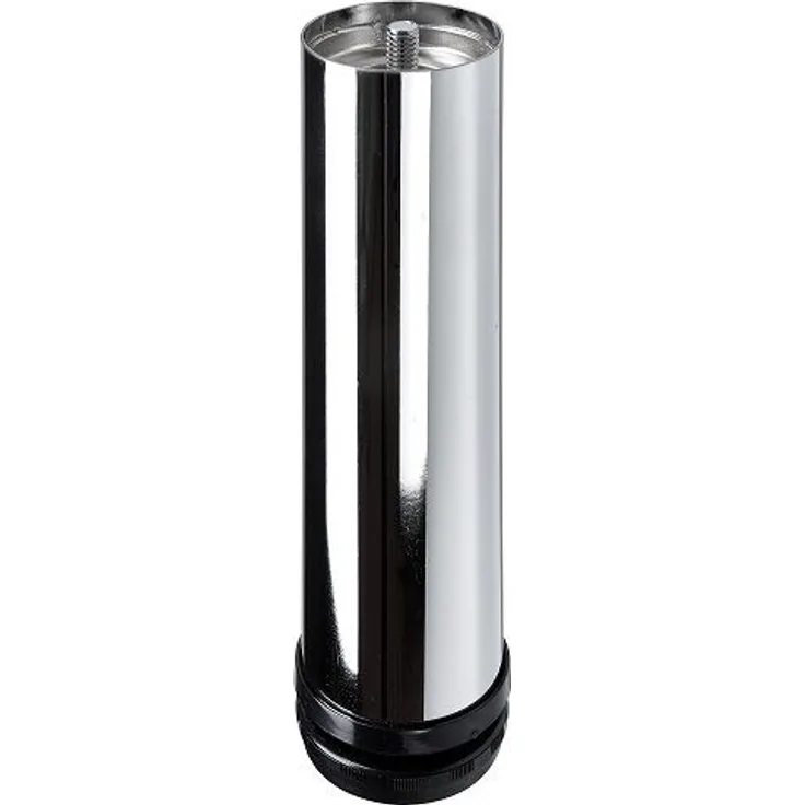 Hettich Möbelfuß 6,0 x 20 - 23 cm Stahl verchromt - 1 Stück