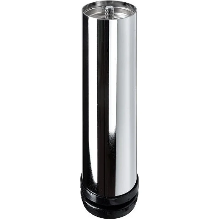 Hettich Möbelfuß 6,0 x 20 - 23 cm Stahl verchromt - 1 Stück