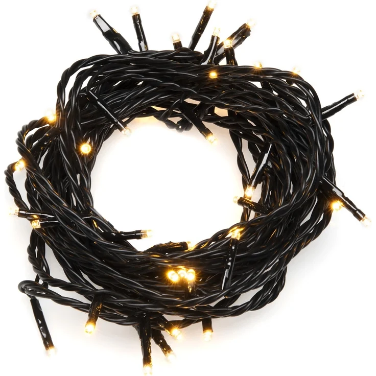 Konstsmide LED Solar Lichterkette 200 bernsteinfarbene Dioden – Bild 3