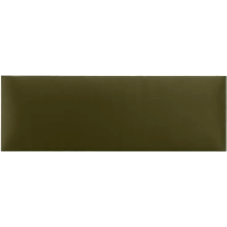 DecoNest Wandkissen, Wandpolsterung, Wanddekoration, Bettkopfteil, 3D-gepolstertes Wandpaneel 90 x 30 cm Khaki