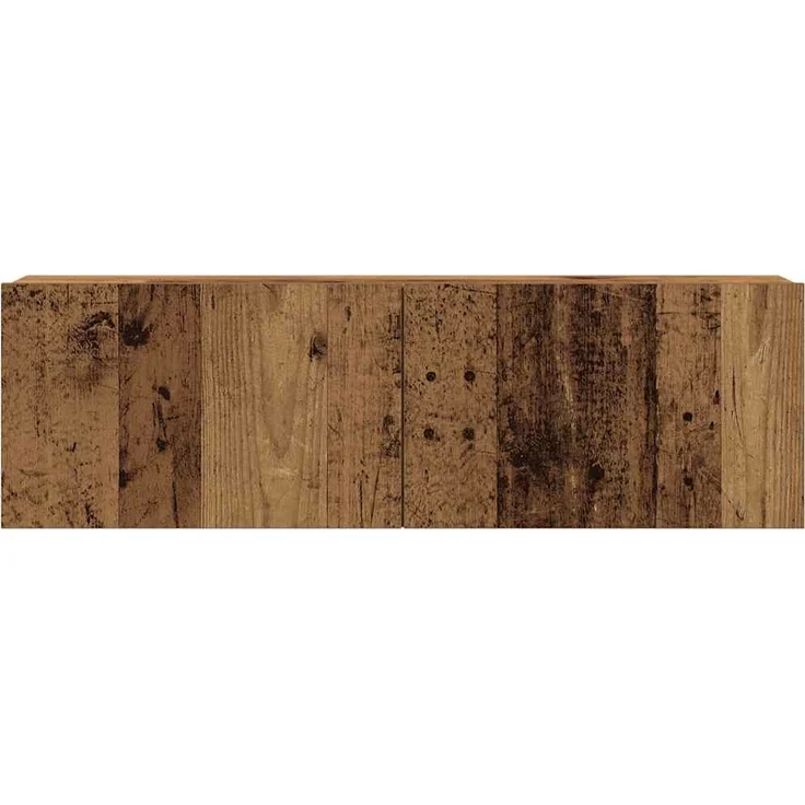 vidaXL TV-Wandschränke 4 Stk. Altholz-Optik Holzwerkstoff 3328973 – Bild 6