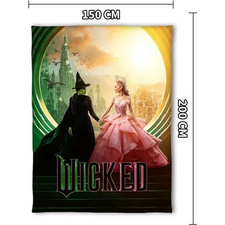 Wohndecke Herding Wicked Wellsoft-Flauschdecke Defying Gravity 150 x 200 cm, Herding, Langlebig – Bild 4