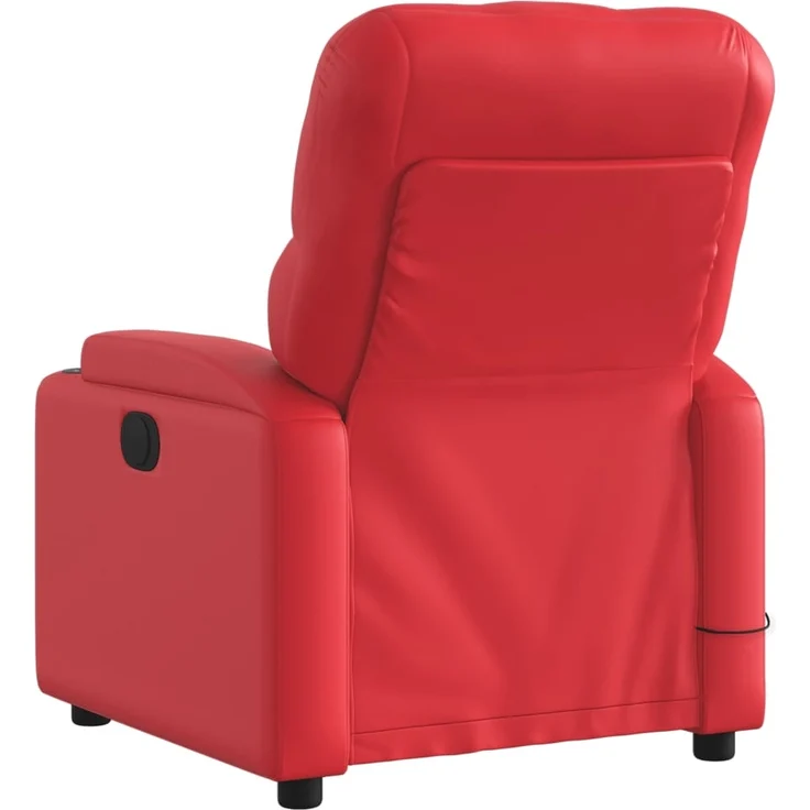 vidaXL Massagesessel Rot Kunstleder 372515 – Bild 3