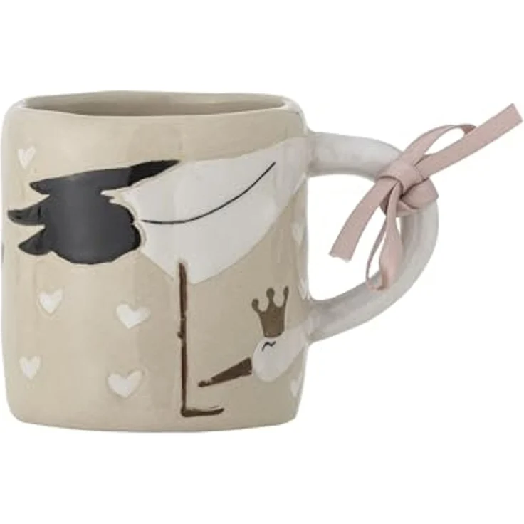 Bloomingville Tasse Bloomingville Bambino Tasse, Natur, 225 ml, Steingut – Bild 4