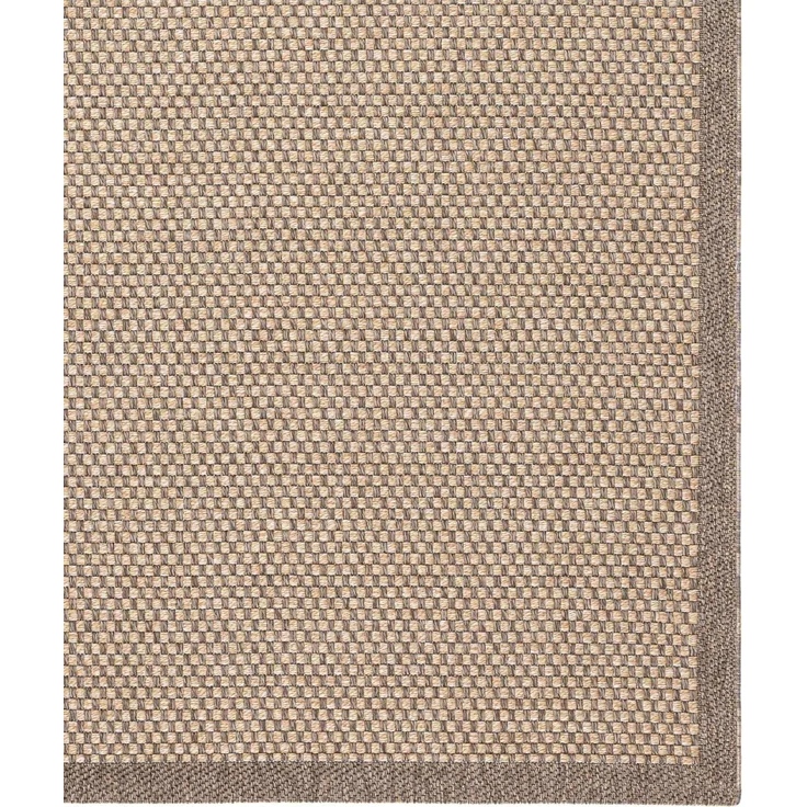 Moderner Naturteppich 195 x 290 cm Polypropylen Braun 88779444 [en. casa] – Bild 2