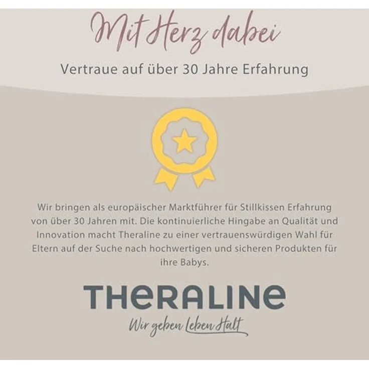 Theraline Babykissen gegen Plattkopf, ergonomisches Babykissen Plagiozephalie, sicheres 3D Abstandsgewebe gegen Verformung, Größe 1 (bis ca. 7 kg) (grau) – Bild 7