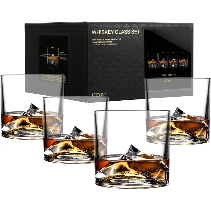 VIVA Whiskyglas Everest 270ml 4er 108388
