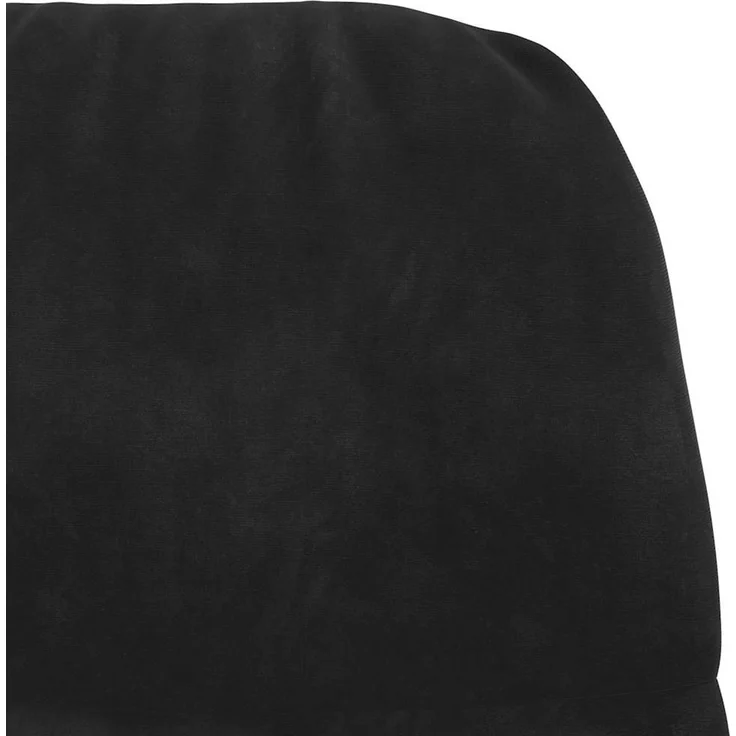 vidaXL Schaukelstuhl Schwarz Samt 4102627 – Bild 5