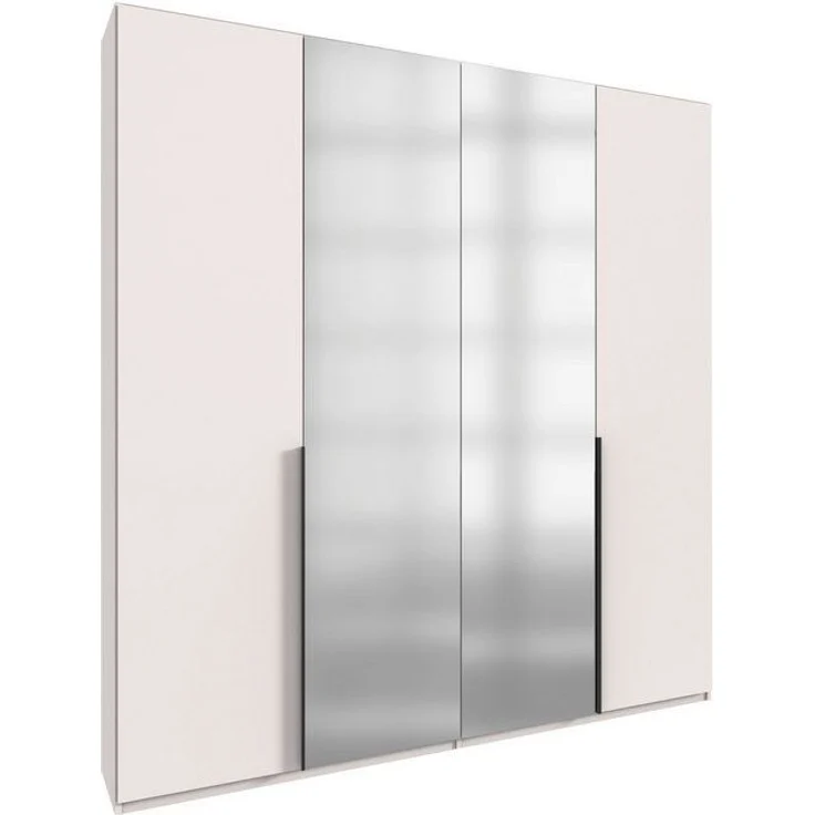 Wimex Kleiderschrank Mugano,in 5 Breiten,2 Höhen,2 Tiefen, viele Farben, Made in Germany (in Basic oder Premium Ausstattung) mit langen Griffen aus Metall, mit oder ohne Spiegel – Bild 4