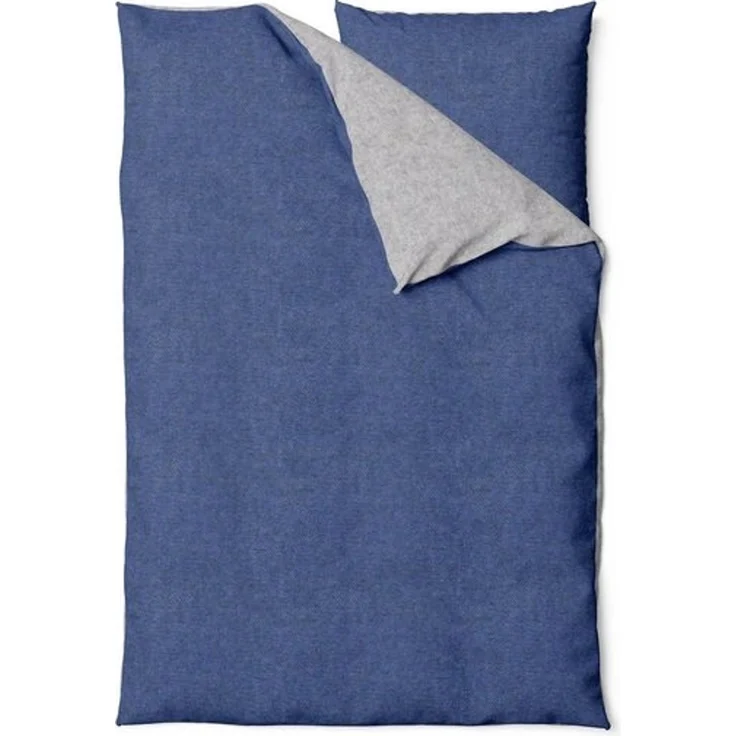 Traumschloss Bettwäsche Comfort Baumwolle, Flanell, 2 teilig, robuste, langlebige Wendebettwäsche, uni – Bild 4