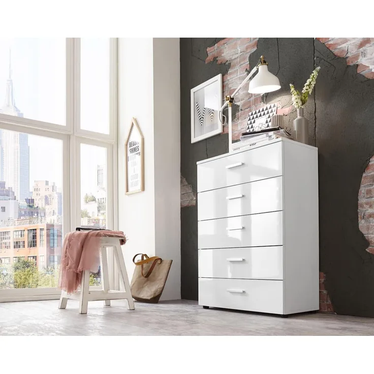 BMG Möbel Kommode Monaco, Breite 65 cm