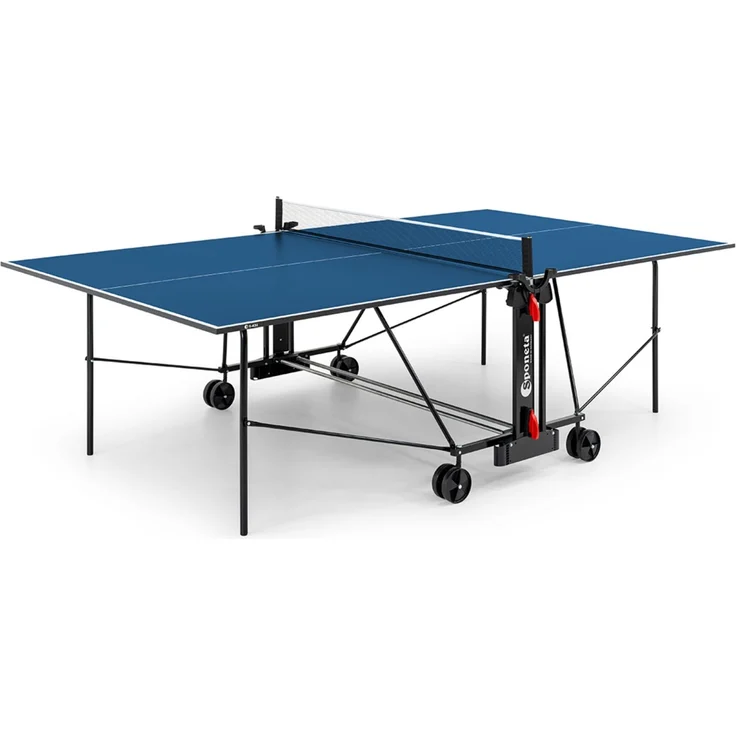 Sponeta 'S 1-43 i' Tischtennisplatte, Hallentisch, klappbar, blau, 152,5 x 274 x 76 cm – Bild 1