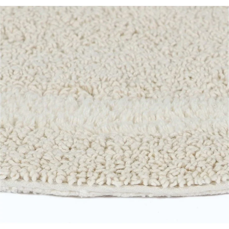 Homescapes Badematte XXL-Badematte creme 70x120 cm aus 100% Baumwolle, Höhe 20 mm, Baumwolle, rechteckig, 70 x 120 cm – Bild 4