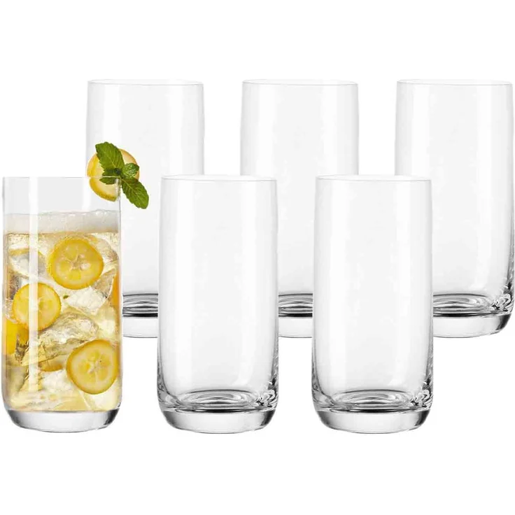 Leonardo DAILY Trinkglas groß 230ml 6er Set – Bild 1