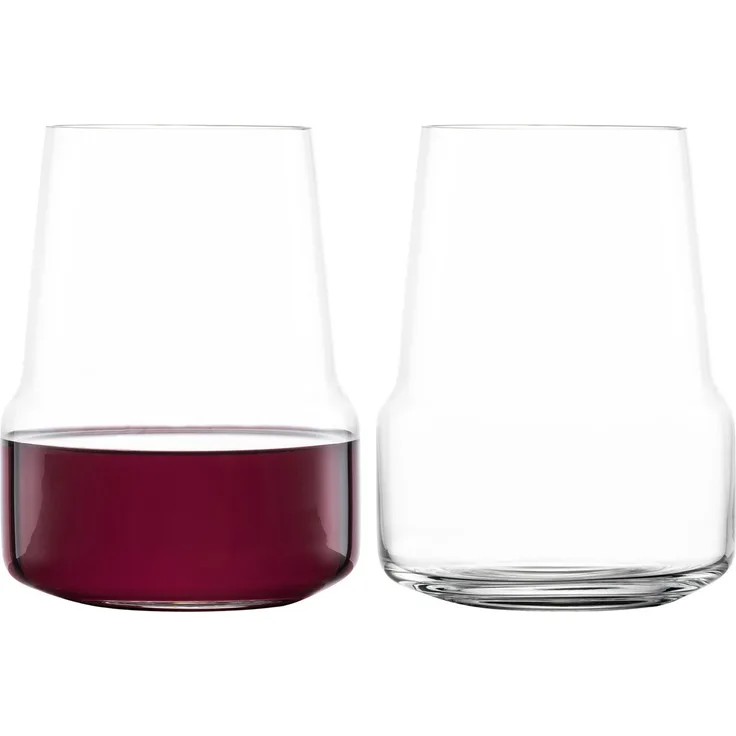 Zwiesel Glas LEVEL Rotwein Tumbler 550 ml 2er Set