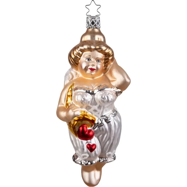 Himmlische Versuchung 14,5cm Inge-Glas Weihnachtsschmuck