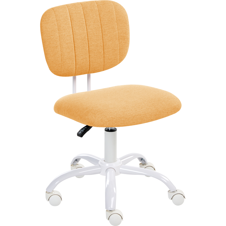 Schreibtischstuhl BUBBLY Stoff Orange – Bild 4