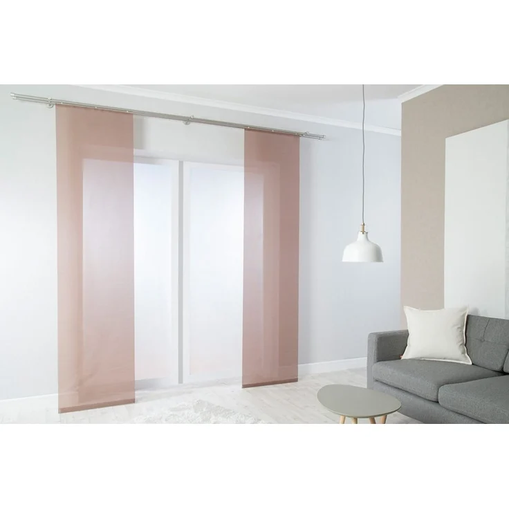 Homing Flächenvorhang Manhatten 60x245cm kupfer Vorhang Wohnzimmer Schlafzimmer – Bild 4