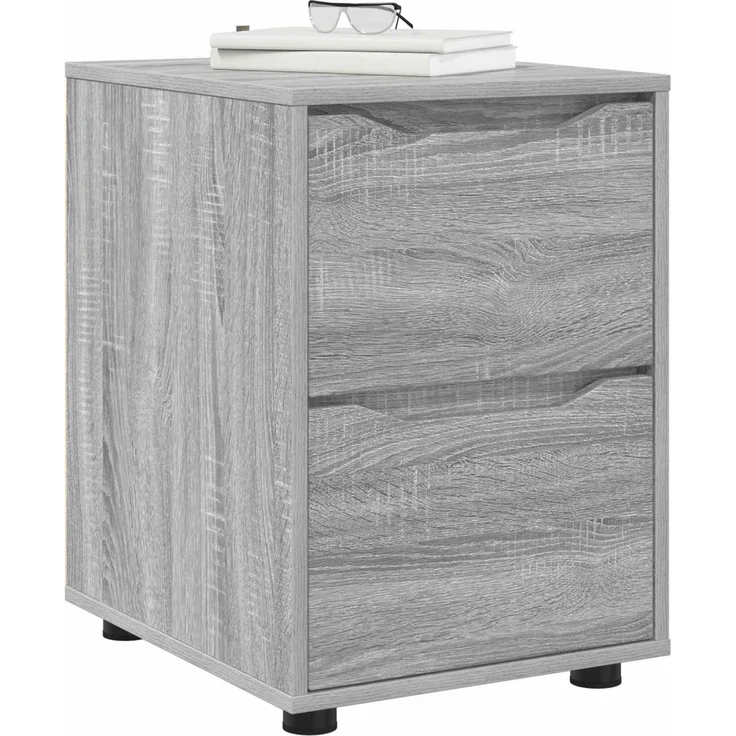 vidaXL Aufbewahrungsschrank 40 x 48 x 57 cm Holzwerkstoff Sonoma-Grau 888843 – Bild 3
