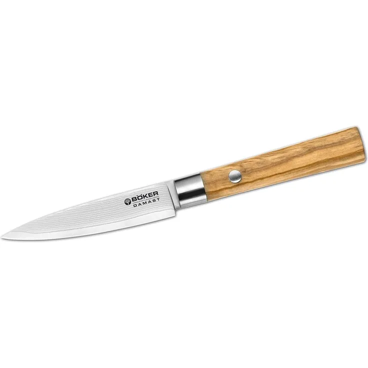 Böker Damast Olive Spickmesser