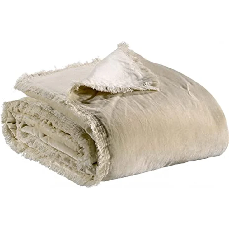 VIVARAISE FARA BLANKET Linen 135X200 – Bild 2