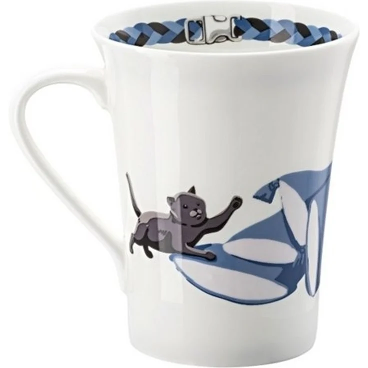 Hutschenreuther Becher My Mug Katze -Britisch Kurzhaar Becher mit H. 0,4l, Bone China, Tassen – Bild 3