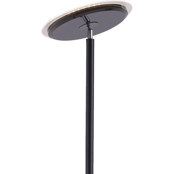 LED Deckenfluter, schwarz, Touchdimmer, Höhe 181 cm – Bild 7