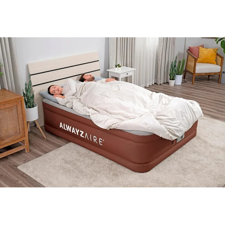 AlwayzAire® Fortech® Doppelluftbett mit integrierter Comfort Choice+™ Doppelpumpe 203 x 152 x 51 cm – Bild 5