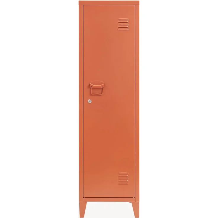 Einzelspind Kurikka 137x38x38 cm Ziegelrot [en. casa] – Bild 6