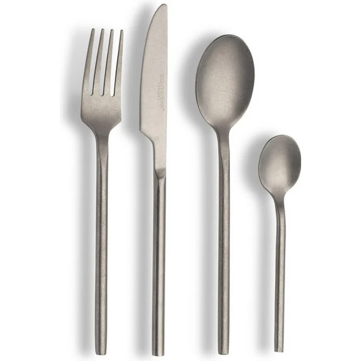ECHTWERK Besteck-Set Tafelbesteck „Vintage“ 16tlg - stonewashed (16-tlg), 4 Personen, Chromnickelstahl 18/10, hochwertig, Vintage-Look – Bild 4