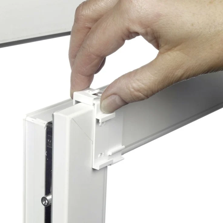 Gardinia EasyFix Doppelrollo weiß 75 x 150 cm – Bild 4