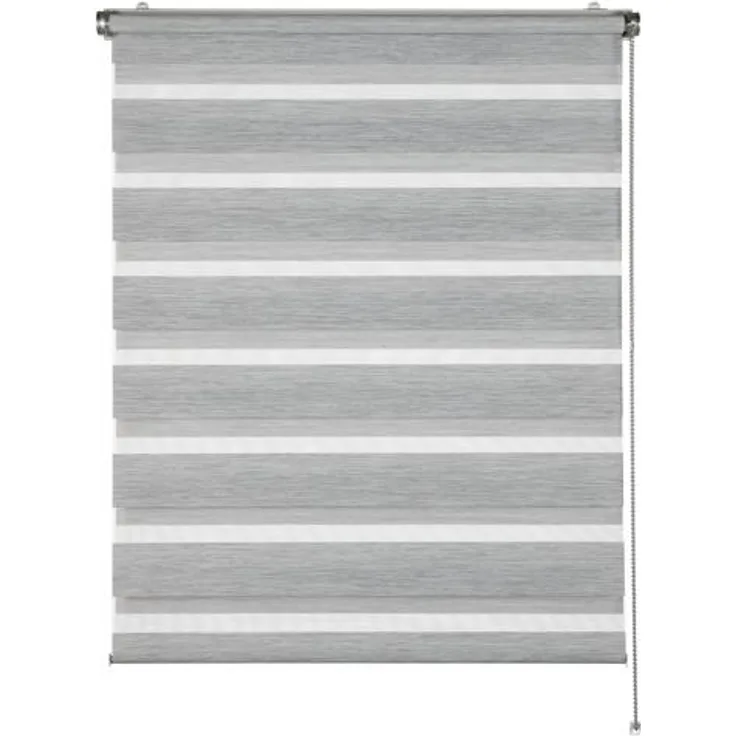 Doppelrollo Tilda anthrazit struktur 45x150 cm