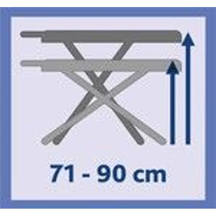 Vileda Bügeltisch Neo 114x33cm Bügelbrett höhenverstellbar Bügeleisenablage – Bild 2