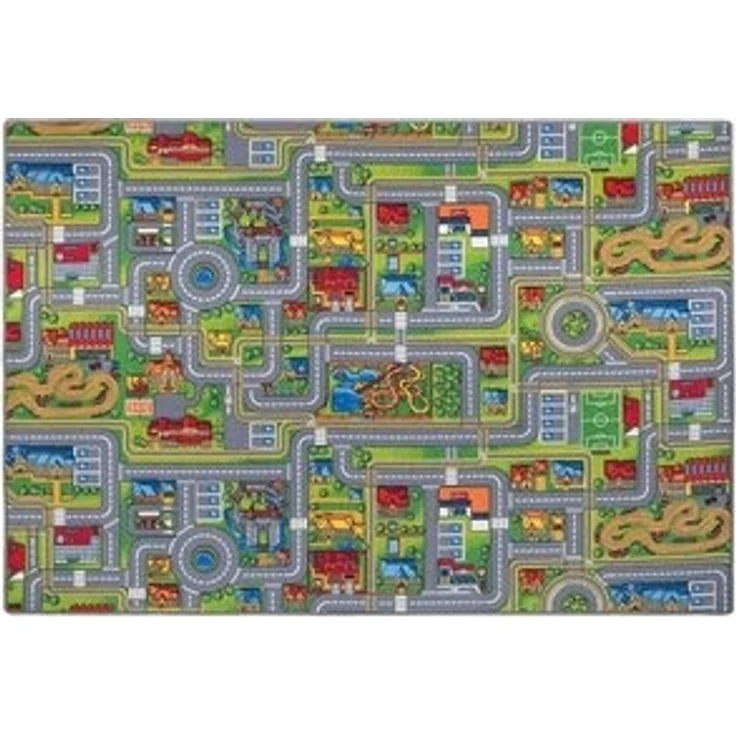 Snapstyle Kinderteppich Kinder Spiel Teppich Abenteuerland Bunt, Rechteckig, Höhe: 4 mm – Bild 6