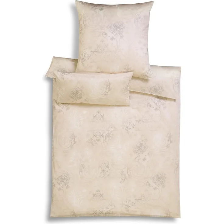 Estella Schweizer Premium-Satin Bettwäsche Exquisit Svizzera Sand