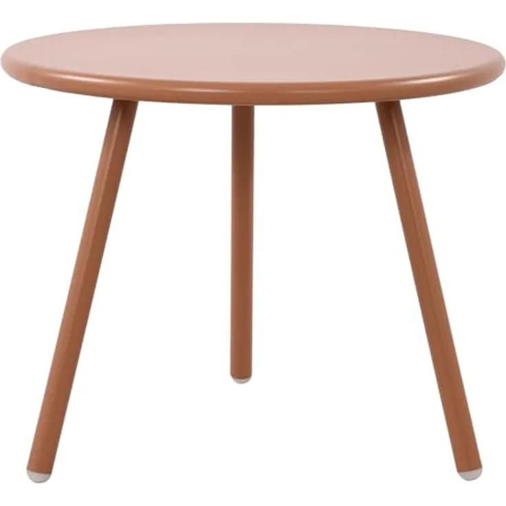 CLP Couchtisch Berea, Terra cotta, wetterfest, 50x40x50 cm, für Innen- und Außenbereich, mit Bodenschonern