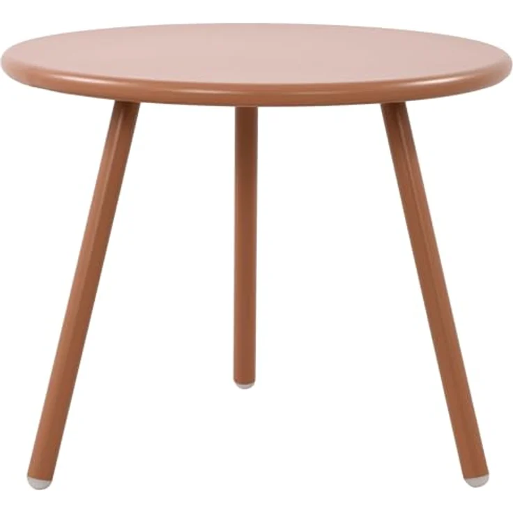 CLP Couchtisch Berea, Terra cotta, wetterfest, 50x40x50 cm, für Innen- und Außenbereich, mit Bodenschonern – Bild 1