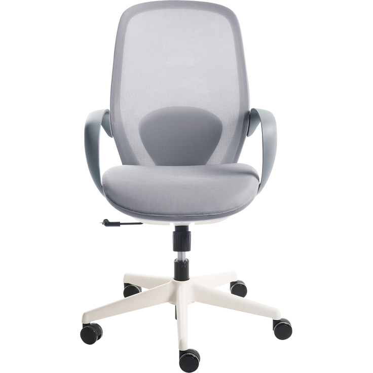 Bürostuhl FOAMA Stoff Grau – Bild 5