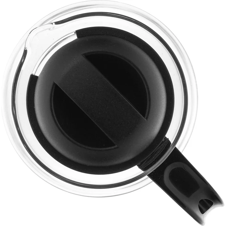 KADAX Hitzebeständige Teekanne mit Deckel, Glas, schwarz, 1,5L – Bild 6